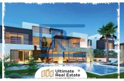 Twin House - 5 Bedrooms - 5 Bathrooms for sale in Palm Hills New Cairo - 5th Settlement Compounds - The 5th Settlement - New Cairo City - Cairo