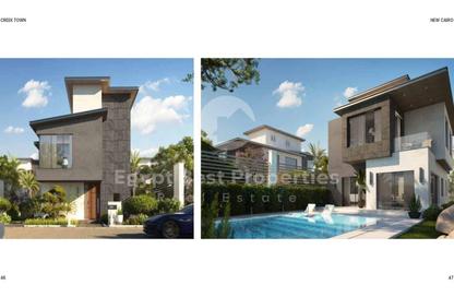 Townhouse - 4 Bedrooms - 3 Bathrooms for sale in Creek Town - The 1st Settlement - New Cairo City - Cairo