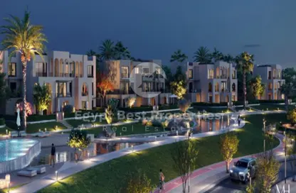 Chalet - 2 Bedrooms - 3 Bathrooms for sale in Makadi Heights - Makadi Orascom Resort - Makadi - Hurghada - Red Sea