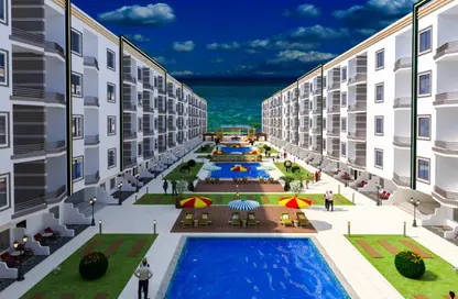 Apartment - 1 Bedroom - 1 Bathroom for sale in El Kawther District - Hurghada - Red Sea