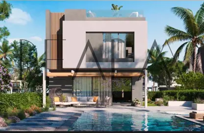 Villa - 3 Bedrooms - 3 Bathrooms for sale in Cleopatra Square - 26th of July Corridor - 6 October City - Giza