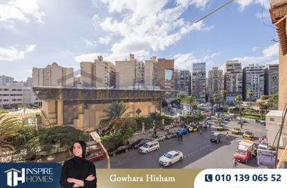 شقة - 3 غرف نوم - 1 حمام للبيع في ميدان فيكتور عمانوئيل - سموحة - حي شرق - الاسكندرية
