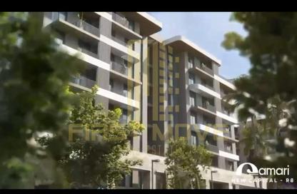 Apartment - 2 Bedrooms - 2 Bathrooms for sale in Qamary - R8 - New Capital City - Cairo