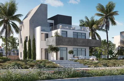 Twin House - 3 Bedrooms - 3 Bathrooms for sale in Jirian - New Zayed City - Sheikh Zayed City - Giza