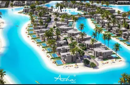 منزل مزدوج - 4 غرف نوم - 4 حمامات للبيع في ازها الساحل الشمالي - راس الحكمة - الساحل الشمالي