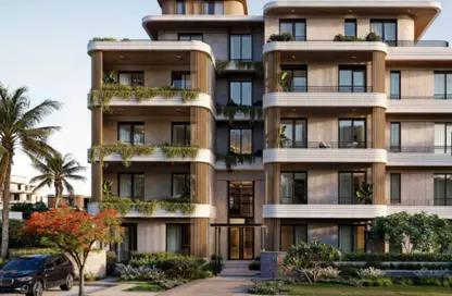 Apartment - 2 Bedrooms - 2 Bathrooms for sale in Crescent Walk - 5th Settlement Compounds - The 5th Settlement - New Cairo City - Cairo