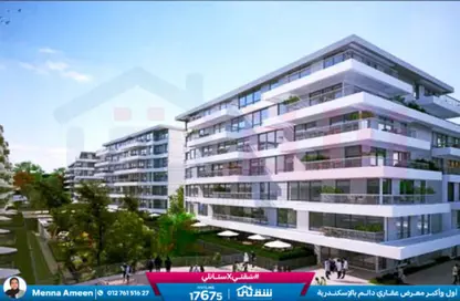 Apartment - 1 Bedroom - 1 Bathroom for sale in Palm Hills - Alexandria Compounds - Alexandria