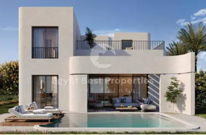 Chalet - 3 Bedrooms - 4 Bathrooms for sale in Mangroovy Residence - Al Gouna - Hurghada - Red Sea