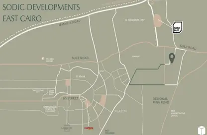 شقة - غرفة نوم - 1 حمام للبيع في ميڤيدا جاردنز - مدينة المستقبل - القاهرة