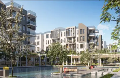 Apartment - 2 Bedrooms - 3 Bathrooms for sale in Rivers - New Zayed City - Sheikh Zayed City - Giza