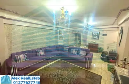 شقة - 2 غرف نوم - 2 حمامات للايجار في طريق الجيش - كليوباترا - حي شرق - الاسكندرية