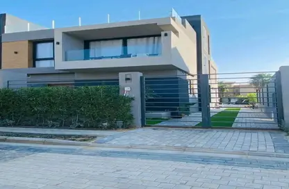 Twin House - 5 Bedrooms - 5 Bathrooms for sale in Patio Al Zahraa - Sheikh Zayed Compounds - Sheikh Zayed City - Giza