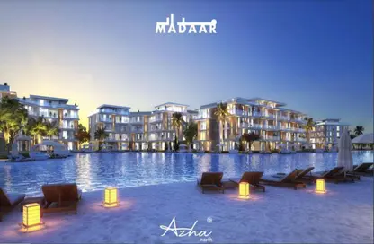 Apartment - 2 Bedrooms - 2 Bathrooms for sale in Azha North - Ras Al Hekma - North Coast