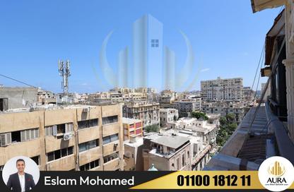 دوبلكس - 5 غرف نوم - 3 حمامات للبيع في شارع فؤاد - محطة الرمل - حي وسط - الاسكندرية