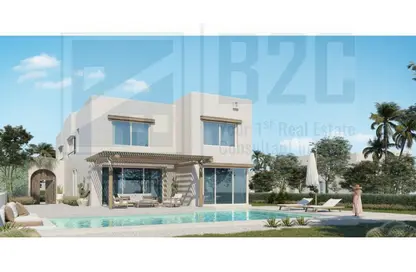 Chalet - 3 Bedrooms - 2 Bathrooms for sale in Palm Hills - New Alamein City - North Coast