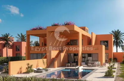 تاون هاوس - 3 غرف نوم - 4 حمامات للبيع في مانجروفي ريزيدنس - الجونة - الغردقة - محافظة البحر الاحمر