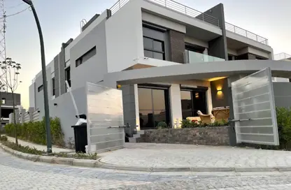Twin House - 4 Bedrooms - 4 Bathrooms for sale in Patio Al Zahraa - Sheikh Zayed Compounds - Sheikh Zayed City - Giza