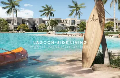 Chalet - 2 Bedrooms - 2 Bathrooms for sale in Azha North - Ras Al Hekma - North Coast