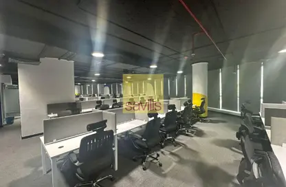 Office Space - Studio - 4 Bathrooms for rent in V90 - North Teseen St. - The 5th Settlement - New Cairo City - Cairo