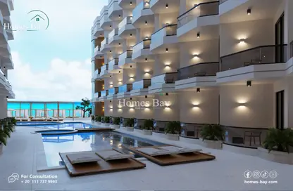 Apartment - 2 Bedrooms - 1 Bathroom for sale in Storia Del Mare - Hurghada Resorts - Hurghada - Red Sea