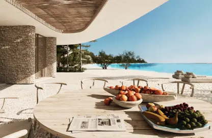 Chalet - 2 Bedrooms - 3 Bathrooms for sale in Azha North - Ras Al Hekma - North Coast