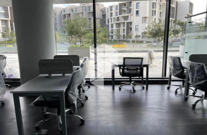 Office Space - Studio - 2 Bathrooms for rent in V90 - North Teseen St. - The 5th Settlement - New Cairo City - Cairo