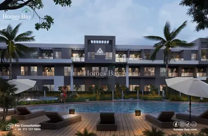 Apartment - 4 Bedrooms - 2 Bathrooms for sale in Magawish Resort - Hurghada Resorts - Hurghada - Red Sea