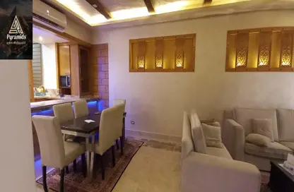 Apartment - 2 Bedrooms - 2 Bathrooms for rent in Al Shanzelize St. - Dream Land - Al Wahat Road - 6 October City - Giza