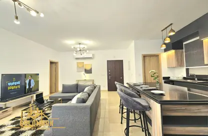Apartment - Studio - 2 Bathrooms for rent in Moon Residences - Fifth Square - The 5th Settlement - New Cairo City - Cairo