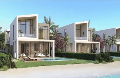Twin House - 4 Bedrooms - 4 Bathrooms for sale in Azha - Al Ain Al Sokhna - Suez