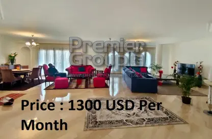 Apartment - 4 Bedrooms - 3 Bathrooms for rent in Street 262 - New Maadi - Hay El Maadi - Cairo