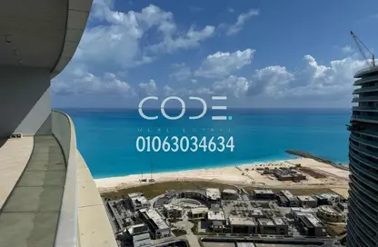 شقة - 2 غرف نوم - 2 حمامات للبيع في ذا جيت تاورز - مدينة العلمين الجديدة - العلمين - الساحل الشمالي