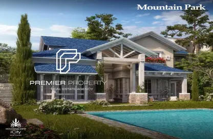 Townhouse - 3 Bedrooms - 3 Bathrooms for sale in Lagoon Beach Park - Mountain View iCity - 5th Settlement Compounds - The 5th Settlement - New Cairo City - Cairo
