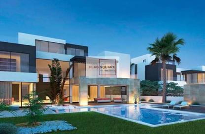 Villa - 3 Bedrooms - 4 Bathrooms for sale in Palm Hills New Cairo - 5th Settlement Compounds - The 5th Settlement - New Cairo City - Cairo
