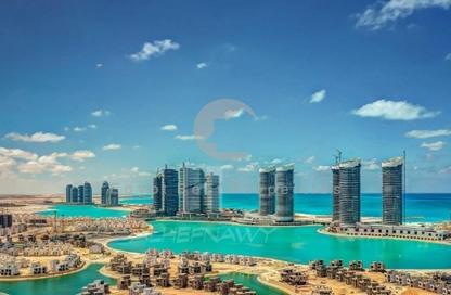 Chalet - 3 Bedrooms - 3 Bathrooms for sale in Downtown - New Alamein City - Al Alamein - North Coast