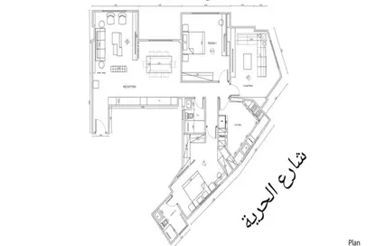 شقة - 3 غرف نوم - 2 حمامات للبيع في شارع الحريه - الماظة - مصر الجديدة - القاهرة