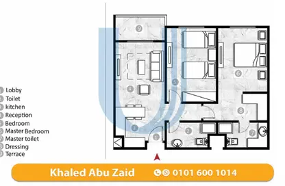 Apartment - 2 Bedrooms - 2 Bathrooms for sale in Golf Porto Marina - Al Alamein - North Coast