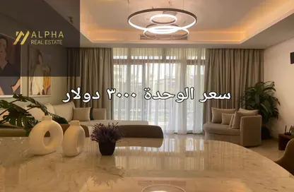 Apartment - 2 Bedrooms - 4 Bathrooms for rent in Cairo Festival City - North Investors Area - New Cairo City - Cairo