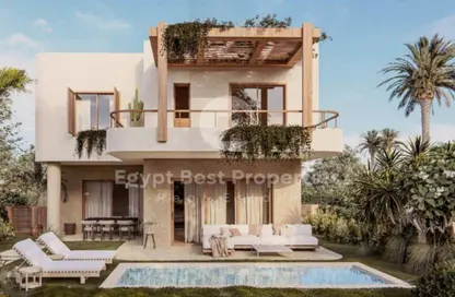 Villa - 3 Bedrooms - 3 Bathrooms for sale in Ramla Lakeside - Qesm Ad Dabaah - North Coast