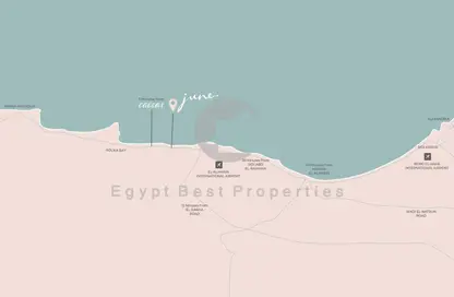 شقة - 2 غرف نوم - 2 حمامات للبيع في چون - راس الحكمة - الساحل الشمالي