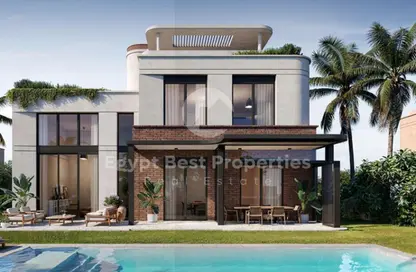Townhouse - 4 Bedrooms - 4 Bathrooms for sale in Crescent Walk - 5th Settlement Compounds - The 5th Settlement - New Cairo City - Cairo