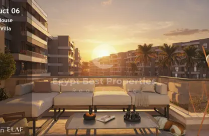 شقة - 2 غرف نوم - 2 حمامات للبيع في أو ويست - كمبوندات 6 أكتوبر - مدينة 6 أكتوبر - الجيزة