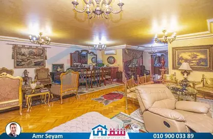شقة - 3 غرف نوم - 2 حمامات للبيع في شارع توت عنخ امون - سموحة - حي شرق - الاسكندرية