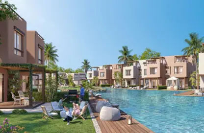 Chalet - 3 Bedrooms - 3 Bathrooms for sale in Hacienda Waters - Qesm Ad Dabaah - North Coast