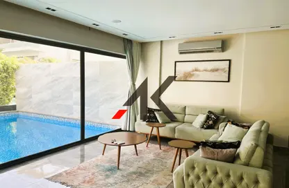 Apartment - 3 Bedrooms - 4 Bathrooms for rent in Lake View Residence - 5th Settlement Compounds - The 5th Settlement - New Cairo City - Cairo