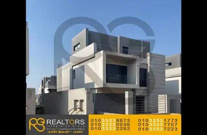 Villa - 4 Bedrooms - 4 Bathrooms for sale in Patio Al Zahraa - Sheikh Zayed Compounds - Sheikh Zayed City - Giza