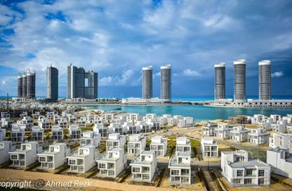Apartment - 3 Bedrooms - 3 Bathrooms for sale in Mazarine - New Alamein City - Al Alamein - North Coast