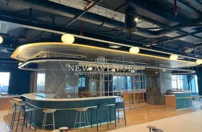 Retail - Studio - 2 Bathrooms for rent in Bank Center Street - South Teseen St. - The 5th Settlement - New Cairo City - Cairo