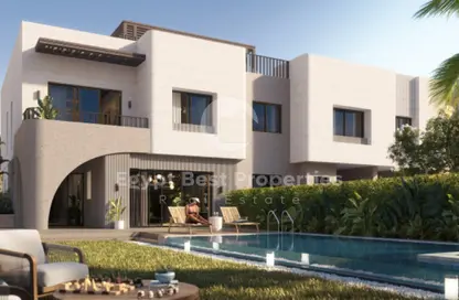 تاون هاوس - 4 غرف نوم - 4 حمامات للبيع في أو ويست - كمبوندات 6 أكتوبر - مدينة 6 أكتوبر - الجيزة