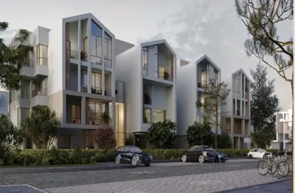 Apartment - 2 Bedrooms - 2 Bathrooms for sale in Karmell - New Zayed City - Sheikh Zayed City - Giza